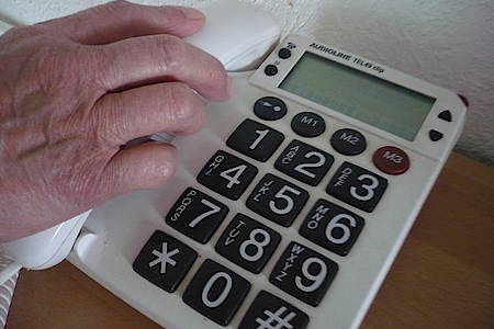 Telefonbetrug ist eine häufige Masche bei Senioren
