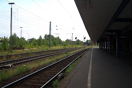 GLeise am Mindener Bahnhof