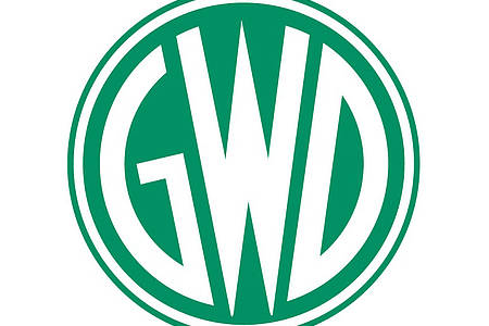 Grün-weißes GWD-Logo