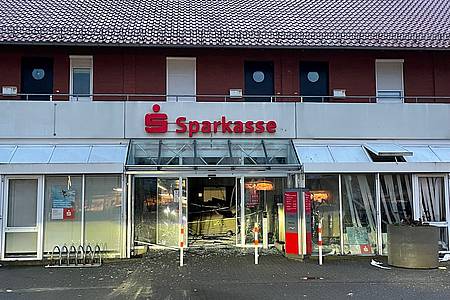Der Geldautomat in Neesen war vergangene Woche (3.2.) gesprengt worden.