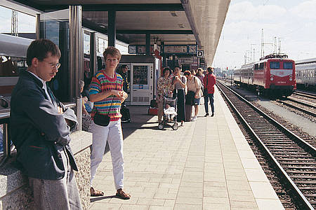 Bahnhof Bahnsteig