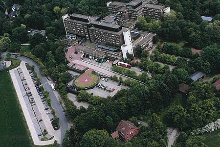 Krankenhaus Lübbecke von oben
